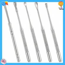 Ear Pick Earwax Removal Kit, 5 Pcs Stainless Metal Ear Cleaning Tool Set With Ears Spoon & Spiral Spring Ear-Curette Remover Tool For Adults Reusable Ears Cleaner Kit - 預設 - 查看 1