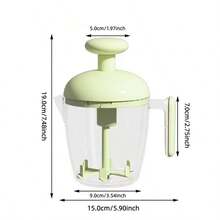 Manual Press Cup-Style Multi-Functional High Capacity Egg Beater Mixer, New Model Foaming Cream Cake Baking - Baby Pink - View 6