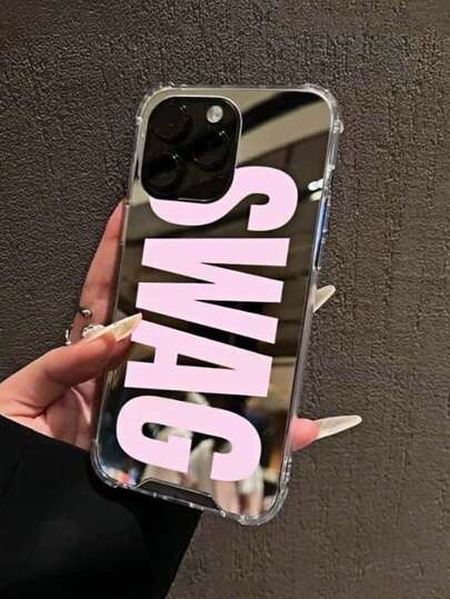 Capa de Telefone Espelhada Retrô SWAG Resistente a Impactos Compatível com iPhone 13/11/17/17pro/16/14/15/15pro/15 Plus/15 Promax/7plus/8plus/X/Xs Max/Xr/11pro/12pro/13pro/14pro/12mini/13mini/11promax/12promax/13promax/14promax/14plus/17pro Max/17Air/6/6s Plus/7/8/16Pro/16plus/16promax/Se2/17promax e Galaxy/A54/A14/A12/A13/A15/A32/A33/A24/A52S/S20/S21/S22/S23/S24/S23Plus/S24ultra/S25/A15/A33/A23/S26/S26+/S26ultra