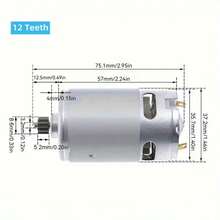 Motor 21V 14 Gigi, Motor 550, Motor Gergaji Tangan Tunggal Bertenaga Lithium, Gergaji Rantai Listrik, Motor Gergaji Mini 02239, Gergaji Portabel, Desain Ringkas, Motor Performa Tinggi, Sumber Daya Andal, Penghobi, Pekerja Luar Ruangan - Beraneka warna - View 5