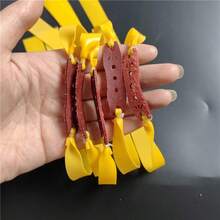 Easytoday 0.75mm/0.03inch Thick, 5/10pcs/Pack Red Rubber Bands, Random Color & Design Slingshot Flat Rubber Bands, Durable Outdoor Shooting Competition Accessories - Yellow - View 8
