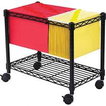Safco 5201BL Wire Mobile File Black - NEGRO - Ver 1