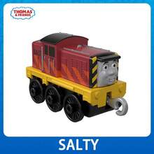 Mattel Mattel 1件托马斯和朋友金属合金玩具火车套装 - 戈登、爱德华、艾米丽推拉式火车头及车厢，珀西、托比、哈罗德金属系列推拉式玩具火车，适合3岁及以上儿童，托马斯小火车卡通动画儿童节、圣诞节礼物 - 彩色 - 查看 37