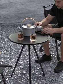 Kaysell® 183 X 76 Cm Folding Plastic Buffet Table, Camping Table, Party Table, Garden Patio Table, Accommodates 8 People, With Handle - A - View 10