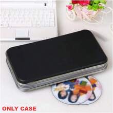 64pcs CD/DVD Hard Plastic Disc Storage Box | Portable CD/DVD Storage Case | Car Home Office Storage | Space Saving | Durable Disc Case, Box Only Digital Bag Electronic Organizer Cable Organizer Cable Bag Holiday Essential Travel Essentials - Multicolor - View 7