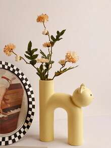 1件创意猫咪造型家居装饰桌面摆件，多种展示方式，增添氛围，适用于家居、农舍、客厅、卧室、商店、办公室、展示柜、窗台、桌面装饰，是馈赠亲友的理想礼物，也适用于节日、活动纪念品、奖品、礼物、母亲节礼物等场合。 - 多色 - 查看 5