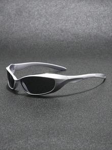 1PC/4PCS Futuristic Y2K Cycling Fashion Glasses Men & Women Couples, Punk Hipster Sports Goggles Suitable Driving, Everyday Wear, Running, Hiking And Beach Activities - 3 cái - Xem 3