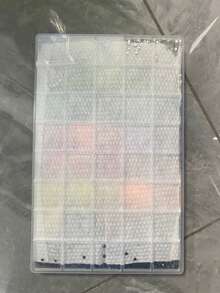 40000颗40色果冻水钻，3毫米多色树脂平底宝石，适用于钻石画，闪亮钻饰套装，可用于书籍、鞋子、美甲等工艺品制作，完美适用于美甲装饰、DIY美甲、手机壳、珠宝DIY - 彩色 - 查看 3