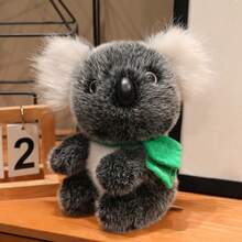 1 pieza Muñeco de peluche realista de oso koala, muñeco de peluche suave de oso koala, muñeco de peluche de oso koala lindo y realista, muñeco de peluche para niños, decoración del hogar, adecuado para niños y niñas, regalo para fiestas, regalo del Día del Niño, regalo de cumpleaños, Acción de Gracias, Navidad - Multicolor - Ver 15