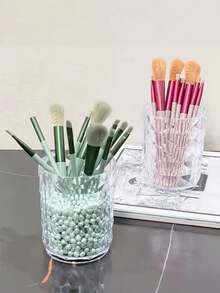 1 hộp đựng cọ trang điểm bằng acrylic trong suốt, hộp đựng cọ trang điểm sáng tạo, hộp đựng mỹ phẩm, giá đựng đồ du lịch, hộp đựng bút, hộp đựng son môi, hộp đựng đa chức năng, hộp đựng văn phòng phẩm, hộp đựng đồ dùng văn phòng phẩm để bàn. - Trong sáng - Xem 3