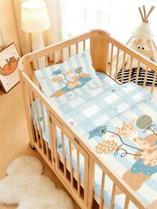 1 Bộ Chăn Ga Giường Cho Bé, Bộ Ga Chăn Bé Họa Tiết Hươu Cao Cổ và Bóng Bay, Làm Từ Chất Liệu Polyester In Kỹ Thuật Số, Bộ Ga Chăn Nhiều Kích Cỡ Có Thể Đảo Mặt, Thích Hợp Làm Quà Tặng Ngày Lễ Cho Bé, Trang Trí Giường Cũi Phòng Ngủ, Sử Dụng Cả Năm - Nhiều màu - Xem 3