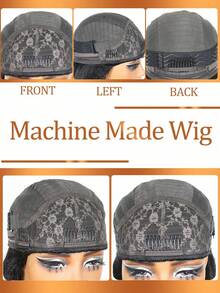 Half Wigs Human Hair Kinky Curly 3 In 1 Human Hair Wig Seamless Flip Over Half Wig Beginner Friendly Glueless Wigs For Women - Natural Black - View 8