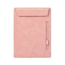 Customized Text Logo Magnetic Loose-Leaf Binder A4 File Folder, Built-In Pen Holder, Customized Logo Leather Conference Pad Clipboard, Business Loose-Leaf Organizer, Magnetic Closure, Name Tag Style Label, Corporate Gift, Portable Writing Pad, Multi-Function Business Card Holder, Business Office Organizer, High-End Business Gift Customization - Multicolor - View 11