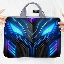 1个赛博朋克风格笔记本电脑包，印花笔记本电脑内胆包，时尚便携手提包 - 彩色 - 查看 58