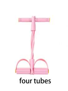 Yoga Pedal Puller Resistance Band With Handles Elastic Pull Rope Multi-Function Tension Rope Band Suitable For Home Exercise Yoga Enthusiasts For Multiple Body Parts Improve Body Flexibility For Abdomen Waist Arm Leg Stretching Slimming Training Yoga Accessories - Multicolor - View 14