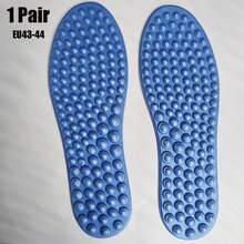 1双男女通用按摩鞋垫，柔软运动休闲鞋垫 - 彩色 - 查看 12