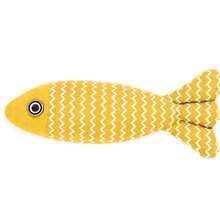 1个猫咪鱼形咀嚼玩具，趣味互动柔软逼真鱼形玩具，适合猫咪训练和玩耍，猫咪用品 - 彩色 - 查看 9