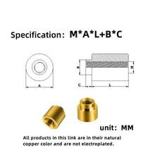 Đai ốc đồng thau SMTSO SMD M1-M1.6, vòng đệm, trụ đỡ để gắn PCB, trụ dẫn điện, đai ốc hàn gắn bề mặt, đai ốc xuyên lỗ bằng đồng. - A - Xem 11