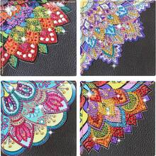 DIY Diamond Painting Triangle Bookmark, Mandala Flower, For Readers - View 6