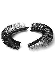 5 Pairs Natural Fluffy False Eyelashes, Pink Packaging, Suitable For Daily And Various Makeup Looks - View 10