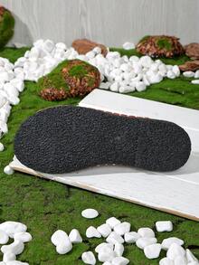 Giày sandal đế xuồng kiểu La Mã cho nữ, mẫu Hàn Quốc mùa hè mới, mũi tròn, đế bằng, màu đen, thích hợp đi bộ hàng ngày. - Màu be - Xem 8