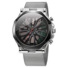 1 件机械风格男士腕表，3D 立体表盘设计，百搭街头风腕表 - 均碼 - 查看 7