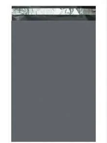 100个全新灰色快递袋，三种尺寸可选：(6.7"X11.8")、(5.9"X9.8")、(13.8"X7.9")，PE材质，轻便、防水、防尘、自粘设计，易于使用，适用于礼品包装、产品包装、物品整理、快递配送、家居收纳、四季通用分类袋。 - 多色 - 查看 2