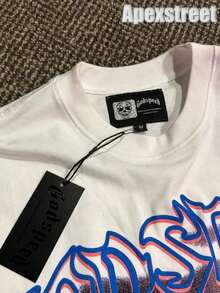 Godspeed F1 Dreams T-Shirt, High Quality Thick Heavyweight, New Autumn Fashion For Men, Premium Cotton Fabric, Suitable For Street Style, Machine Wash - 白色 2 - 查看 4