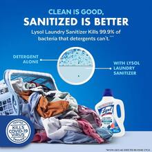 (2 Pack) Laundry Sanitizer Additive, Laundry Detergent Additive, 0% Bleach, Crisp Linen Scent, 90 Oz - 2 Pack - View 4
