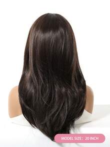 Ava WIG 20 Inch Light Purple Wig Dark Root Light Purple Curly Wig For Fashion Women Daily Party Cosplay Halloween Wig Looking Natural Street Punk Wig - Black Brown - View 7