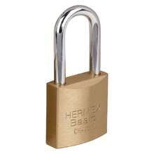 Brass-Colored Iron Padlock, 25 Mm Long, Basic Box, CH-25PL 27069 - A - View 4