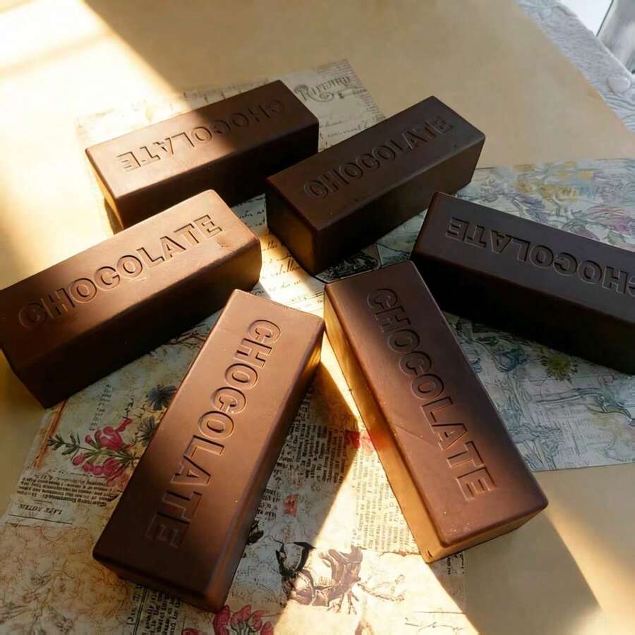 New Super Soft Chocolate Bar Stress Relief Toy - Valentine's Day Girl Toy - Easter - Boy Toy - Valentine's Day Boyfriend Gift - Cute Soft Plush Toy - Gift - Cute Little Toy - Holiday Gift Recommendation - Birthday Gift Recommendation - Girl Toy - Valentine's Day Gift Recommendation - Gift - Perfect Gift - Valentine's Day Women's Gift - Cute Little Toy - View 1