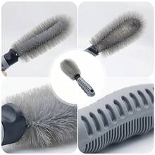 1pc/2pcs Household Cleaning Tool, Kitchen Pot Scrub Brush, Also Suitable For Automotive Tire Cleaning - A - View 5