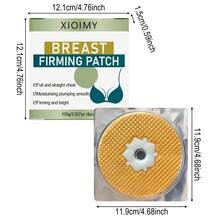 Xioimy 4片装即时提拉紧致胸贴，高度保湿，深层滋养，蕴含芦荟和玻尿酸，适合所有肤质。 - 透明色 - 查看 9