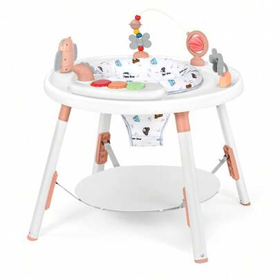 UBRAVOO Baby Activity Center,Interactive Play Center With 3-Stage Grow-With-Me Functionality, Explore & More