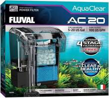 Fluval - AC20_30 Power Filter, 54 Oz _ 150 G, 3-Pack U2013 Improves Fish Health, Promotes Crystal Clear Water, For Use In Freshwater &Amp; Saltwater Aquariums - White - View 2