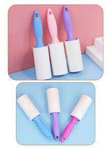 1 chiếc lăn loại bỏ xơ vải gia dụng, thích hợp để loại bỏ lông thú cưng khỏi quần áo, ghế sofa, giường ngủ. - Con lăn cầm tay làm sạch bụi vải - Xem 6