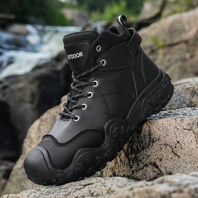 Men's Hiking Shoes, Sports Shoes, Anti-Slip, Wear-Resistant, Breathable, Multi-Color Options, Suitable For Daily And Campus Wear