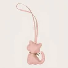 1/4pcs PU Leather Cute Cartoon Cat Keychain, PU Leather Kitten Keychain, Fashionable Cute Kitten Bag Keychain, Fashionable Animal Keychain Pendant, Decorative Keychain, Student/Couple Bag Accessory, Party Gift, Backpack Decoration Accessory Gift, Ideal Gift For Women (4pcs/1pc) - Multicolor - View 15