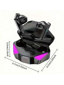 X15 TWS 真无线蓝牙耳机，低延迟，带麦克风，免提通话，专为游戏玩家设计，支持蓝牙无线连接。 - 查看 5