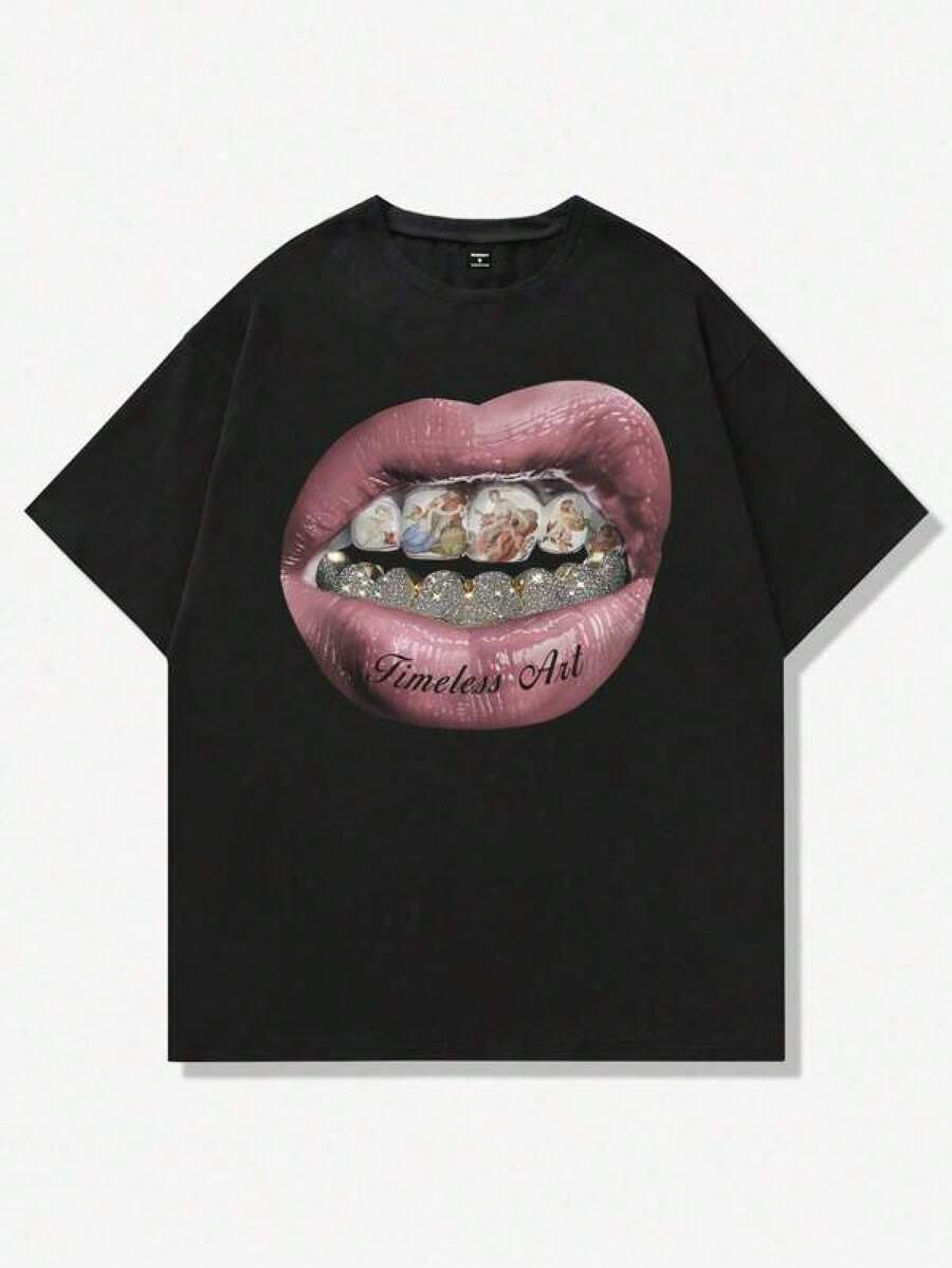 Men Outdoor Tees & Tanks - Black - View 1