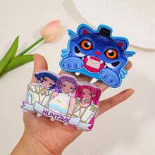 1 chiếc kẹp tóc acrylic hình hội phù thủy, thích hợp cho việc tạo kiểu tóc nữ. - Nhiều màu - Xem 6