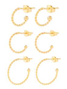 10pcs Stainless Steel Earring Hoops With Bead, Suitable For DIY Jewelry Making Materials And Accessories - DIY Earrings - View 11