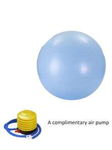 Pelota de yoga premium y gruesa, mejora el entrenamiento de fitness y equilibrio, pelota de estabilidad antideslizante y antiexplosión, adecuada para hombres y mujeres, equilibrio del núcleo, pelota de gimnasio, adecuada para Pilates, silla de oficina, equipo de gimnasio en casa - Multicolor - Ver 12