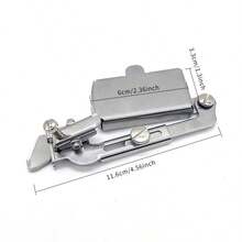 Magnetic Seam Guide For Sewing Machines, Fits Presser Foot Guide Ruler, Magnetic Seam Guide With Clips, Sewing Accessories Product Tools - One Multi-functional Adjustable Magnet Gauge - View 8