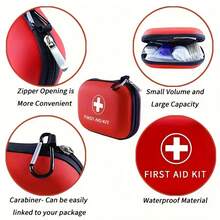 80pcs EVA First Aid Kit, Home First Aid Tools, Essential First Aid Supplies For Travel, Outdoor, Home, Office, Camping, Hiking, Car - View 6