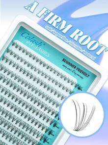 Colash 240pcs Eyelash Clusters, 10D DIY Eyelash Extension, Faux Mink Fake Eyelashes - Premium D Curl Lash Fluffy Natural Thick Individual Lash Clusters, Suitable For DIY Eyelash Extension - Reusable, Lightweight And Easy To Wear, Suitable For Travel, Daily Wear (Suitable For Beginners), Weddings, Dates, Parties, Holidays, Also Makes A Great/Lash Tech Supplies - D - View 3