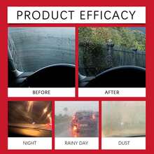 Homonth 汽车玻璃疏水涂层喷剂，强效去污防油膜，持久防水，驾驶必备 - 液體 - 查看 5