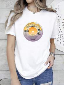 Camiseta de mujer con estampado de Uptown Records Jodeci Freak'n You 90's RnB Single, camiseta suave y unisex - Blanco - Ver 1