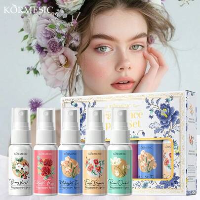5 pièces Vaporisateur de fleurs romantique, dégageant une fragrance florale fraîche et élégante. Design portable, convient pour une utilisation domestique, peut être placé dans les armoires, les chambres, les salles de bain, les voitures, et est également un choix idéal pour les rendez-vous, les voyages, la désodorisation estivale et la combustion d'encens